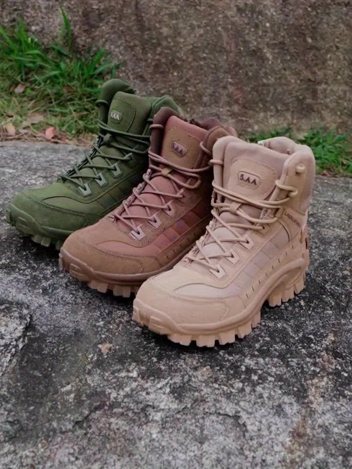 Men's Tactical Boots Wear - resistant Non - slip Comfortable Outdoor Shoes For Hiking Climbing Hunting Trekking, Men's Footwear - Tactinest.com