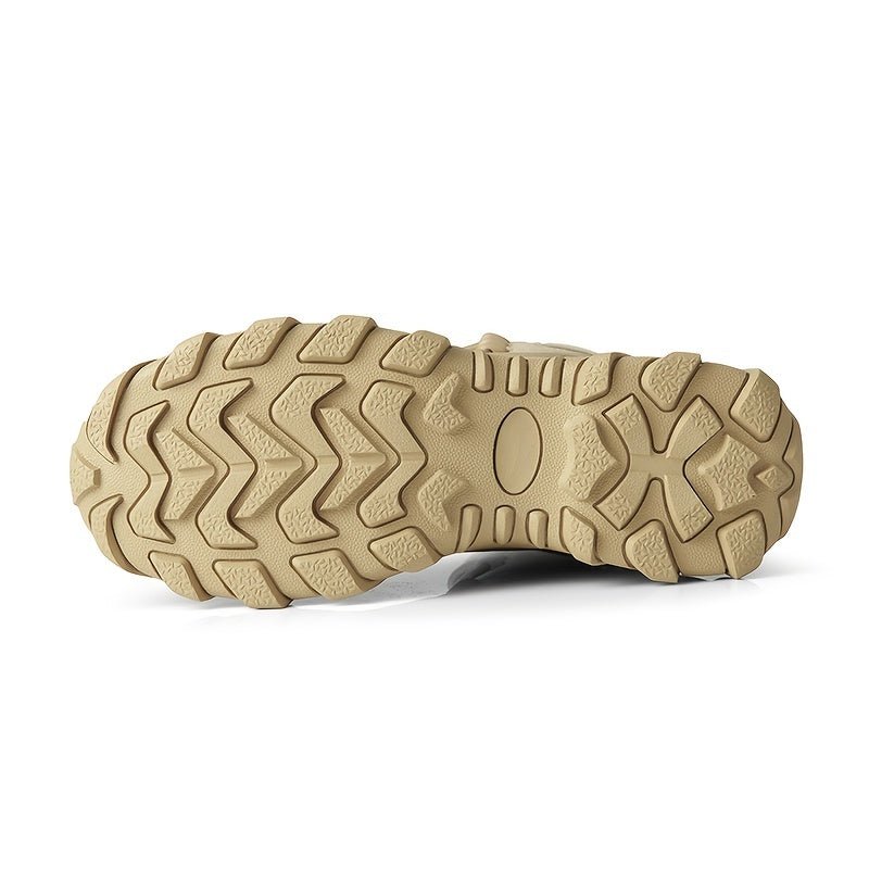 Non - slip Men's Tactical Hiking Boots, Wear - resistant Winter Outdoor Camping Trekking Shoes for Snow - Tactinest.com