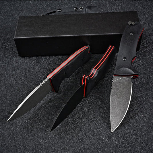 Outdoor Self - defense Survival Small Straight Knife - Tactinest.com